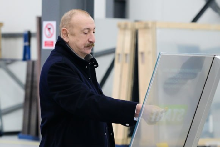 Prezident İlham Əliyev Sumqayıta səfər edib