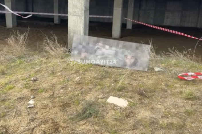 Sumqayıt bulvarında meyit AŞKARLANIB