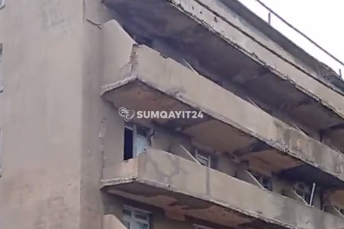 Sumqayıtda təhlükəyə çevrilən tibb müəssisəsi təmir "gözləyir"