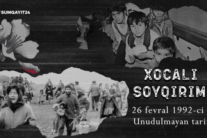Xocalı soyqırımının 34-cü ildönümüdür