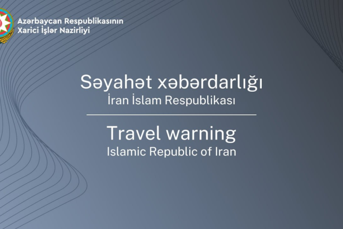XİN Azərbaycan vətəndaşlarını İranı tərk etməyə və ora səfər etməməyə çağırıb
