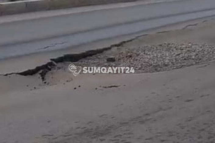 Sumqayıtda eyni yolda təkrar çöküş