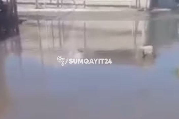 Şagirdlərin yolu çirkab içində: Coratda ciddi problem