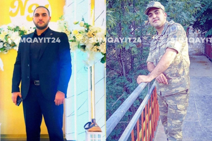 Sumqayıtda qəbiristanlıqda dünyasını dəyişən Ülvü - FOTOLAR