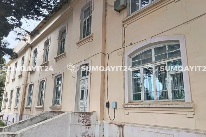 Sumqayıtda qəzalı xəstəxananın yerində yeni tibb müəssisəsi inşa ediləcək