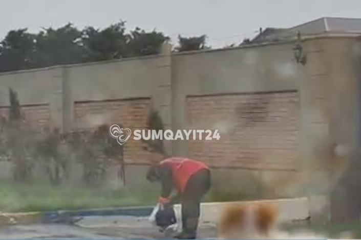 Yağış, külək... amma onlar yenə iş başında