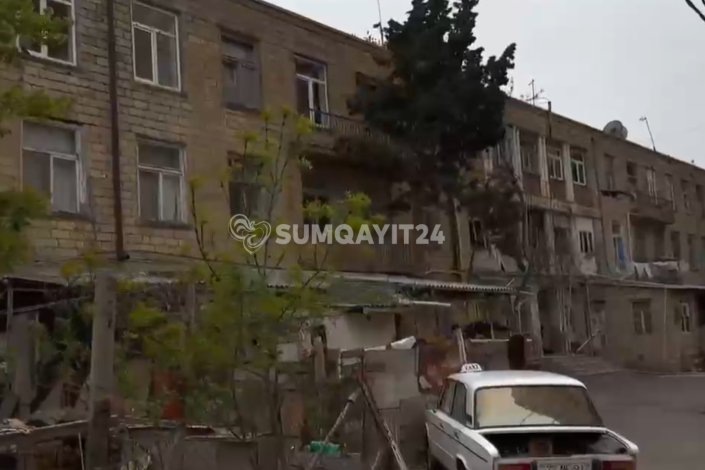 SOS verən bina: Sumqayıtda sakinlər ciddi təhlükə ilə üz-üzə