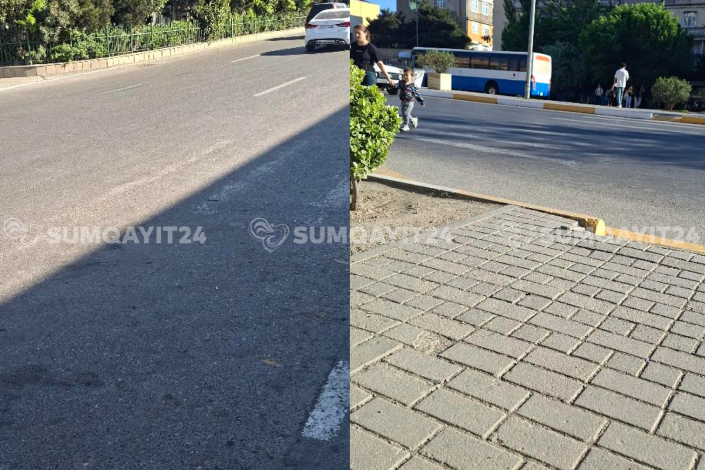 Sumqayıtda yenilənməyə ehtiyacı olan "zebralar"