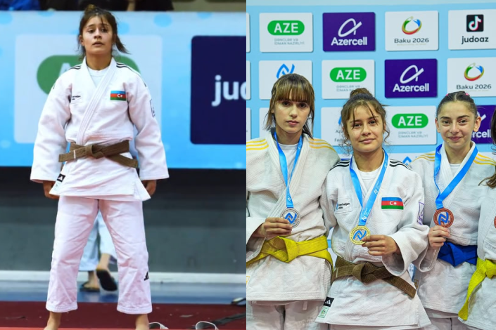 Sumqayıtlı Ayan qızıl medalın sahibi oldu