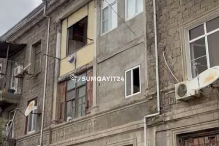 Sumqayıtda binanın zirzəmisində REAL TƏHLÜKƏ