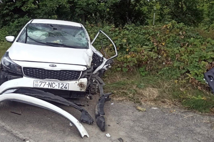 Sumqayıtlı xanım Qubada ağır qəzaya düşüb