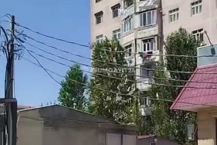 Sumqayıtda uşaqların oynadığı ərazidə TƏHLÜKƏ