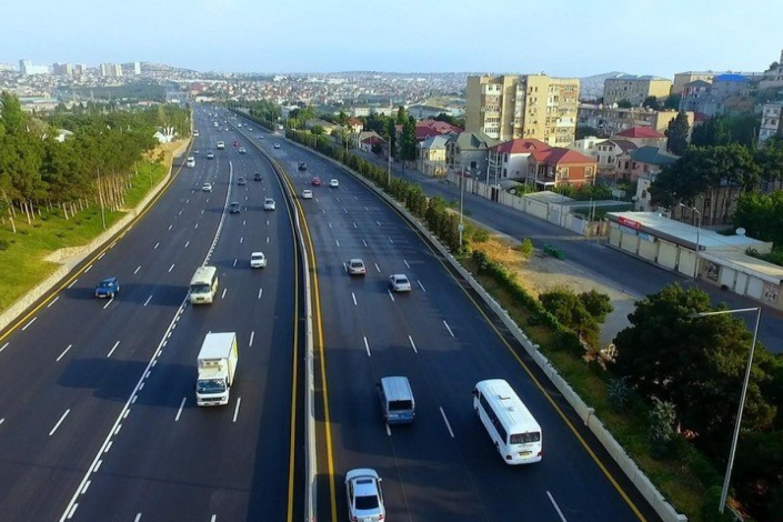 Bakı-Sumqayıt yolunun bir hissəsi işıqsız qaldı