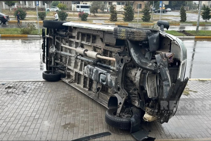 Sumqayıtda qəza - YARALILAR var