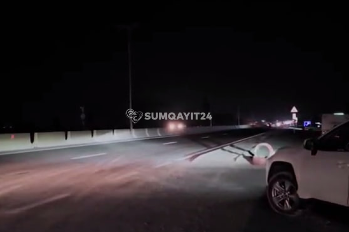 Sumqayıt yolunda işıqlandırma ilə bağlı ŞAD XƏBƏR