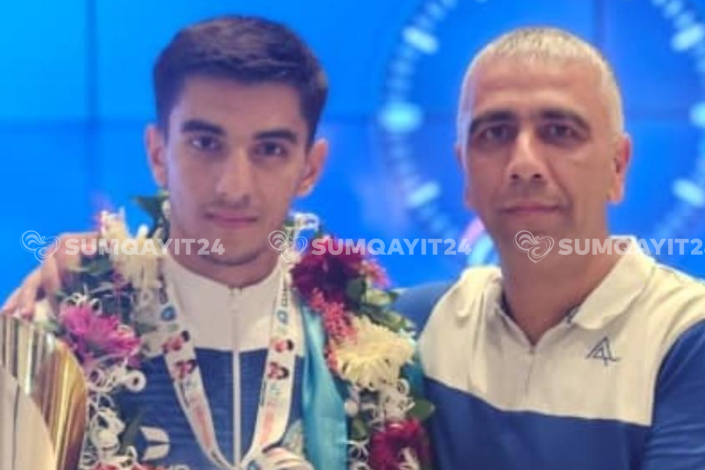 Sumqayıtlı məktəbli İtaliyada dünya çempionu oldu