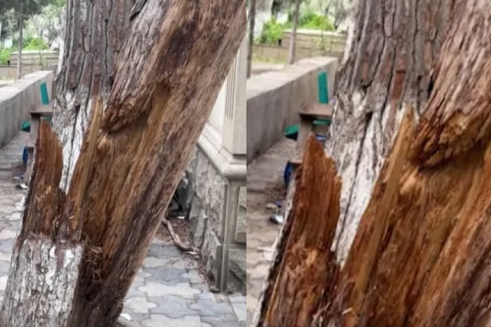 Ceyranbatanda məktəb qarşısında narahatedici vəziyyət