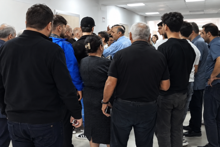 Sumqayıtda uşaq poliklinikasında dava