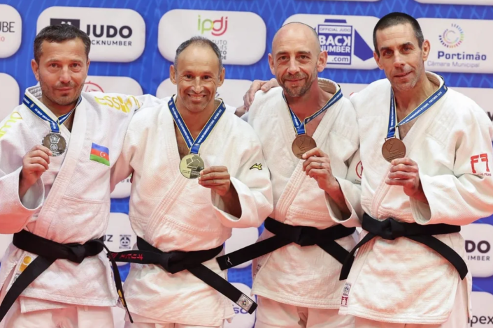 Sumqayıtın veteran cüdoçusu Avropa çempionatında fəxri kürsüdə