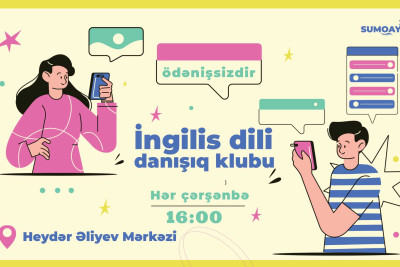 “İngilis dili danışıq klubu” ödənişsiz dərslərə start verib