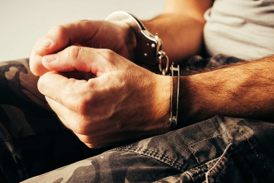 Sumqayıtda polislərə müqavimət göstərən "saxta qazi" saxlanılıb