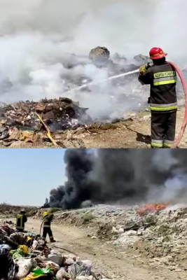 Sumqayıtı tüstü bürüyüb