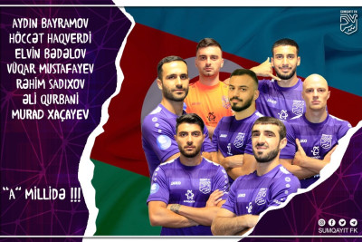 "Sumqayıt" FK-nın 7 fubolçusu Dünya çempionatının seçmə mərhələsində yarışacaqlar