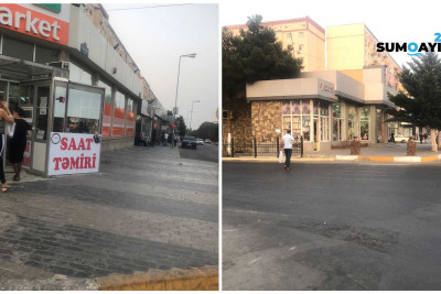 Sumqayıt: bəzi küçələrdə səkilərdə pandusların olmaması sakinlərə çətinlik yaradır