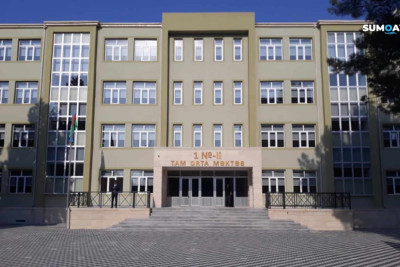 Sumqayıtda 1 nömrəli tam orta məktəbin yeni tikilmiş binasının açılış mərasimi keçirildi