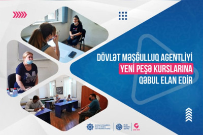 Sumqayıt sakinləri Bakıda təşkil olunmuş peşə hazırlıq kurslarına qoşula bilərlər