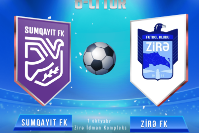 "Sumqayıt"futbol klubu növbəti turda "Zirə" ilə görüşəcək