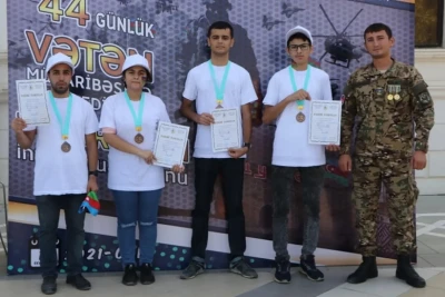 44 günlük Vətən müharibəsinə həsr olunmuş bilik yarışı təşkil edildi