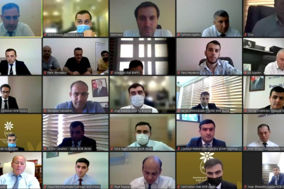 Sumqayıt Kimya Sənaye Parkının nümayəndələri onlayn görüşdə iştirak ediblər