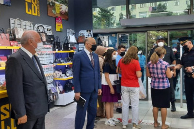 Sumqayıtda qapalı obyektlərdə Covid pasportları yoxlanılıb