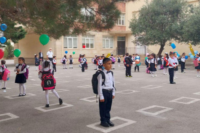 Sumqayıtda birinci sinfə qəbul olan uşaqların sayı açıqlandı