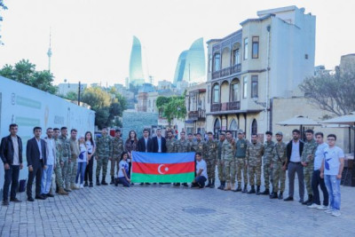 "Böyük Qayıdış" Gənclər Təşkilatı Sumqayıtda yaşayan şəhid ailələrini ziyarət edib