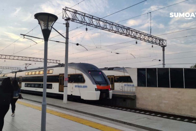 Sumqayıt-Bakı qatarının hərəkətində gecikmələr olur