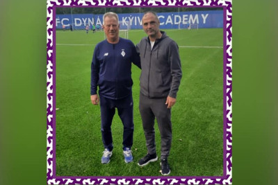 "Sumqayıt" Futbol Akademiyasının məşqçisi "Dinamo Kiyev”in düşərgəsində