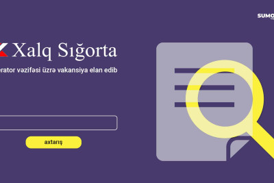 "Xalq sığorta" Sumqayıtda vakansiya elan edib