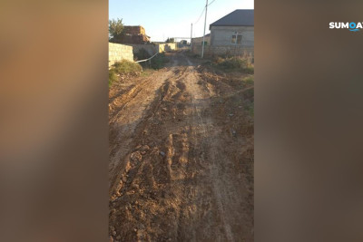 Sumqayıt: "Yaşma bağları"nın yollar ilin hər fəsli palçıq içində olur