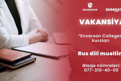 Sumqayıtda "müəllim" vakansiyası elan edir