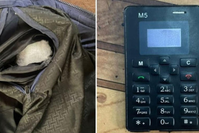 Sumqayıt sakini məhkum oğluna telefon keçirərkən tutuldu