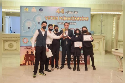 Sumqayıtda 44 günlük Vətən müharibəsinə həsr olunmuş intellektual oyun başa çatıb