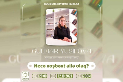 Sumqayıtda "Necə xoşbəxt ailə olaq?" mövzusunda psixoloji təlim keçiriləcək