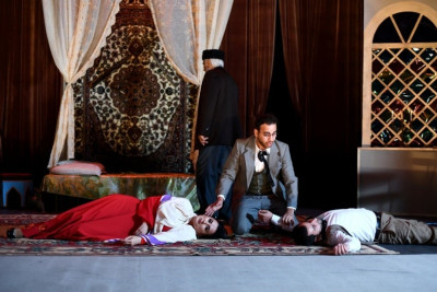 Sumqayıt Dövlət Dram Teatrının baş rejissorunun tamaşası Biləsuvarda maraqla izlənildi