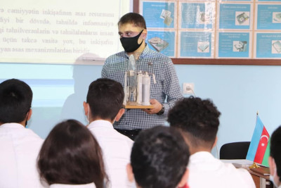 Sumqayıt: "Gənc Mühəndislər Laboratoriyası" layihəsi çərçivəsində növbəti görüş baş tutdu