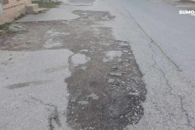 Sumqayıtda daha bir yolun təmirə ehtiyacı var
