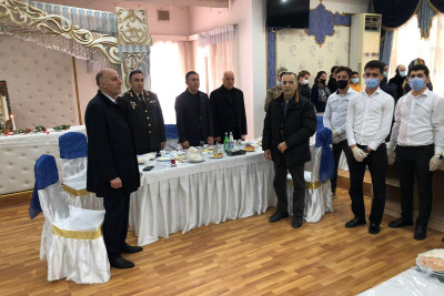 Sumqayıt: bu gün şəhid Asiman Allahverdiyevin il mərasimi keçirilib