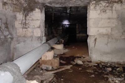 Sumqayıt: 48-ci məhəllə yerləşən zirzəmidə təmir işləri aparılıb