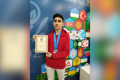 Sumqayıtlı şagird Özbəkistanda uğur qazanıb
